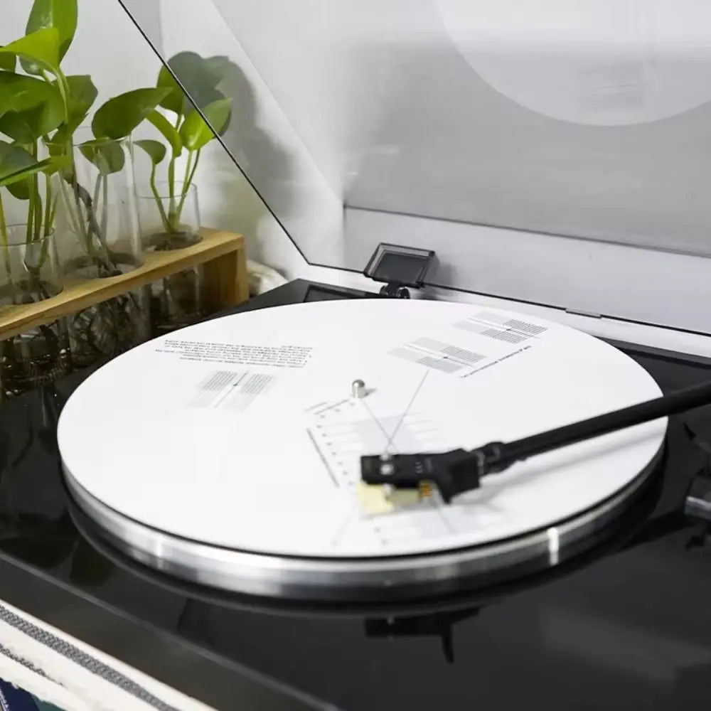 Anti-Skating Calibration Disc Plate