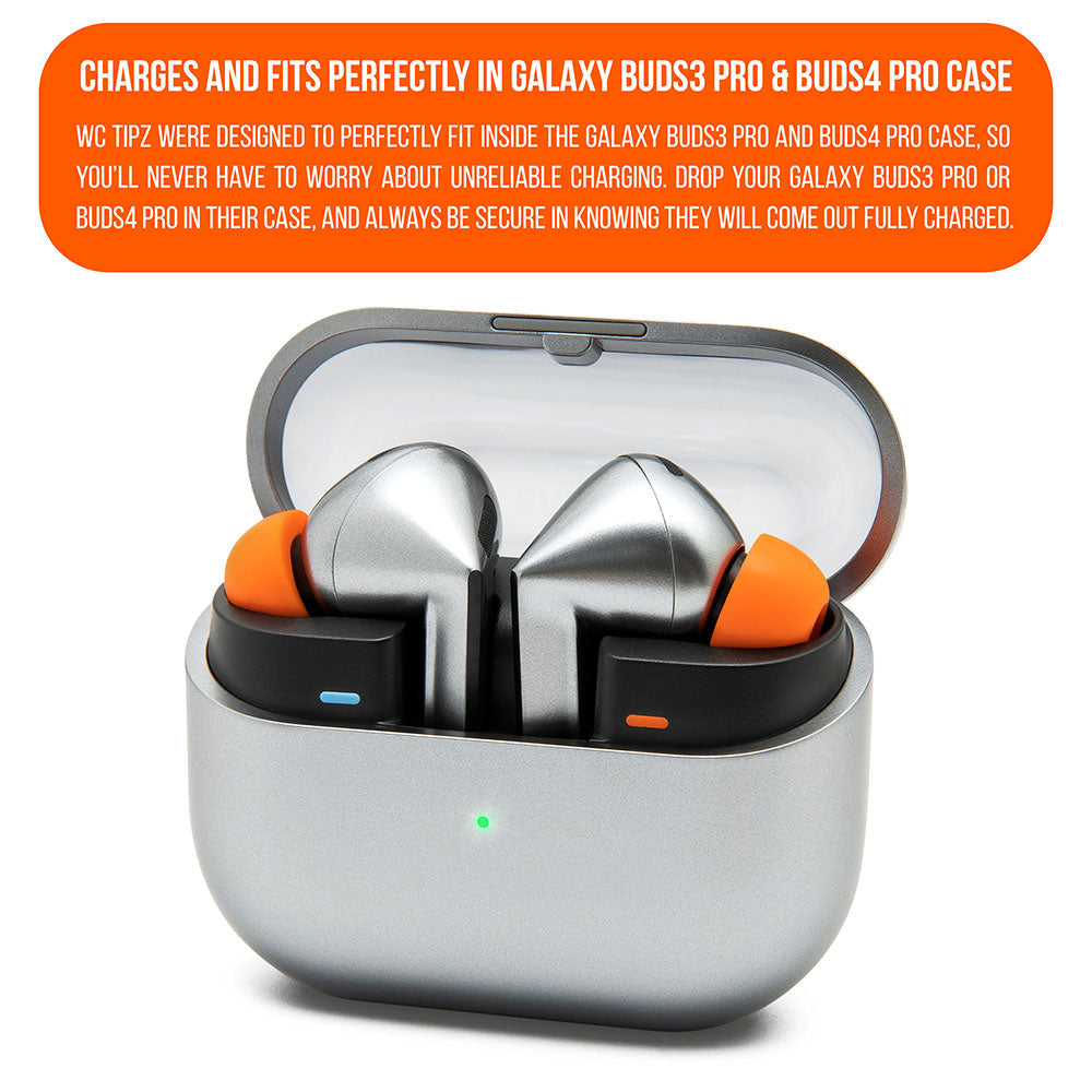 WC TipZ Memory Foam Ear Tips for Galaxy Buds 3 Pro & 4 Pro