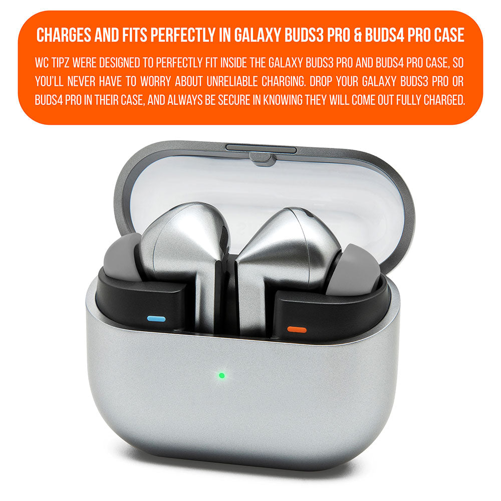 WC TipZ Memory Foam Ear Tips for Galaxy Buds 3 Pro & 4 Pro
