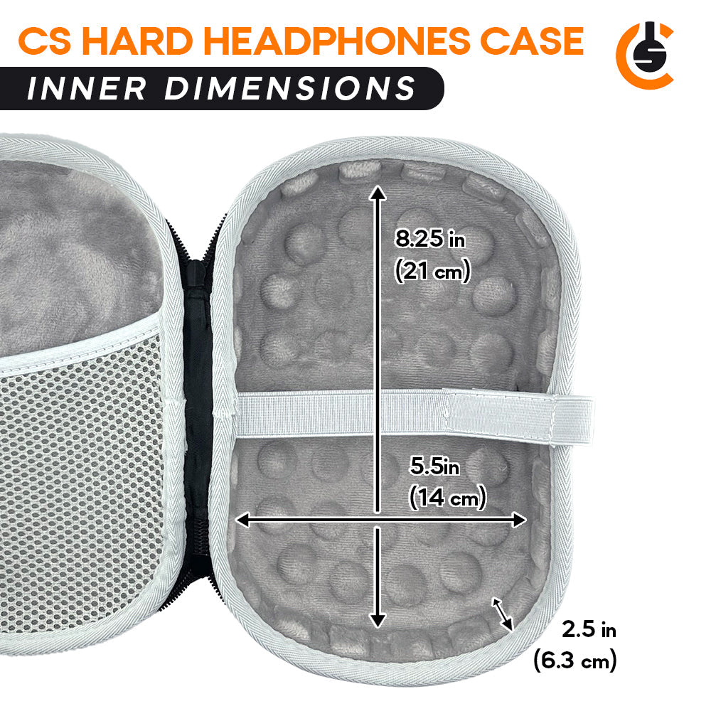 CentralSound EVA Hard Headphone Travel Case