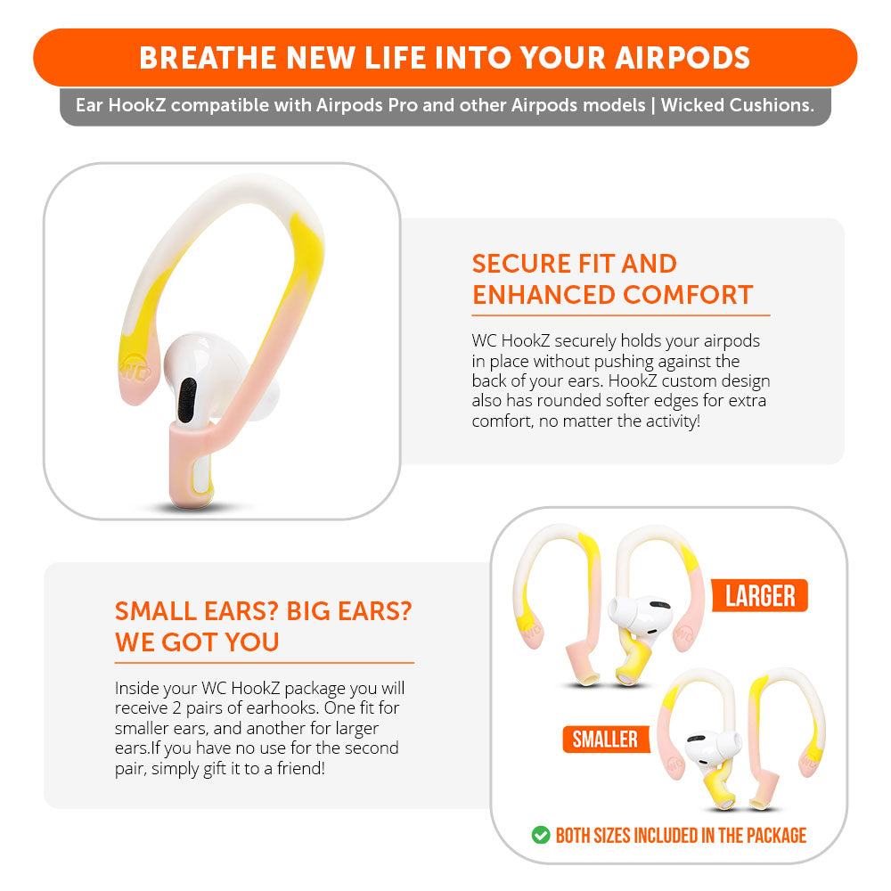 WC HookZ Over-Ear Hooks for AirPods