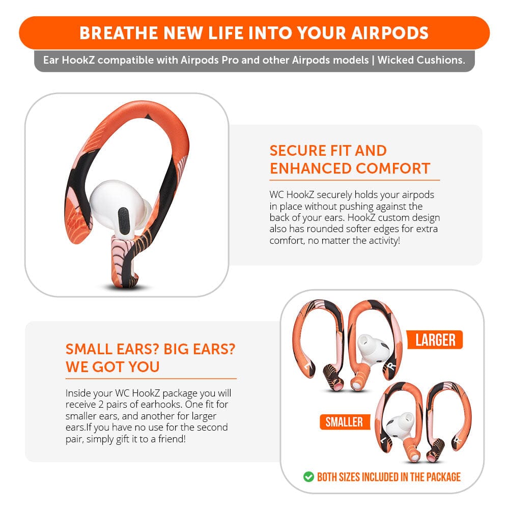 WC HookZ Over-Ear Hooks for AirPods
