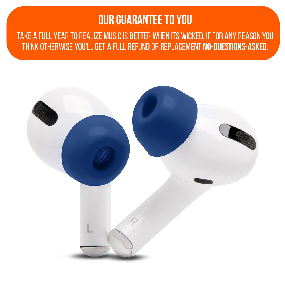 WC TipZ Memory Foam Ear Tips for AirPods Pro (1 & 2)