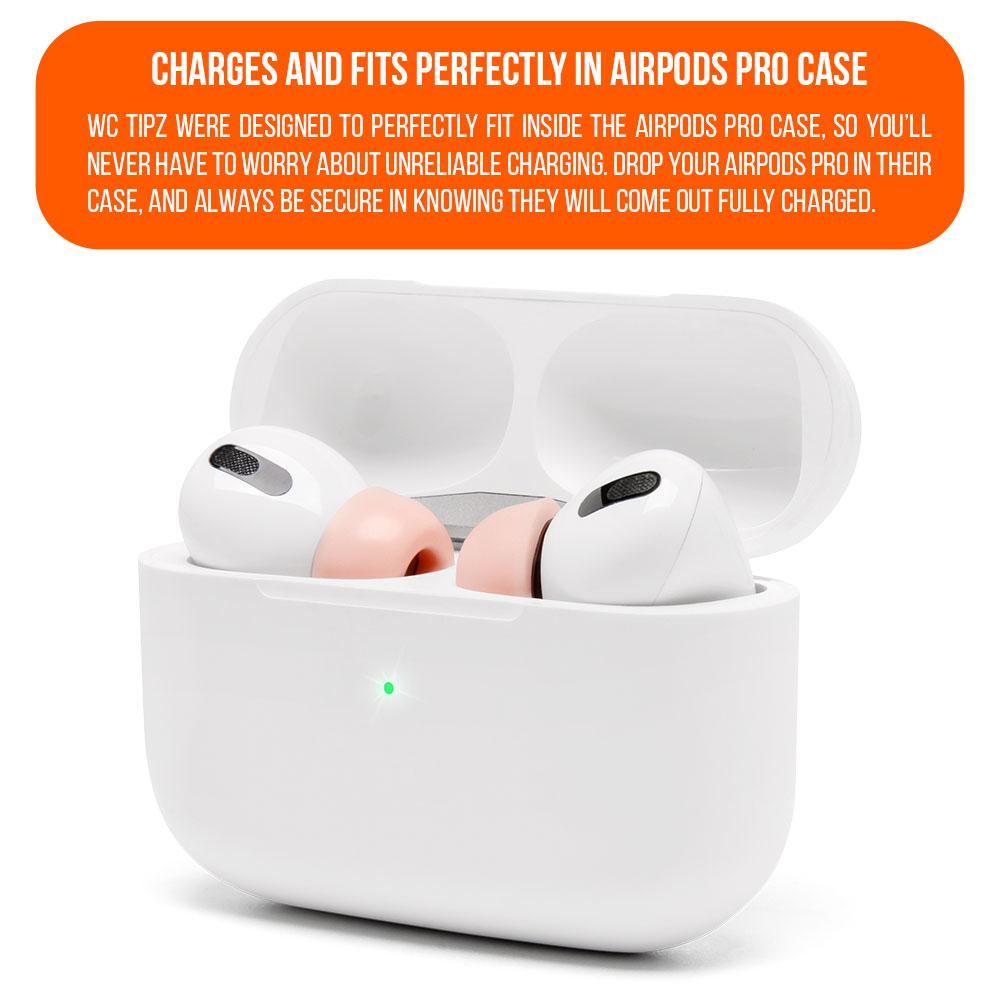 WC TipZ Memory Foam Ear Tips for AirPods Pro (1 & 2)