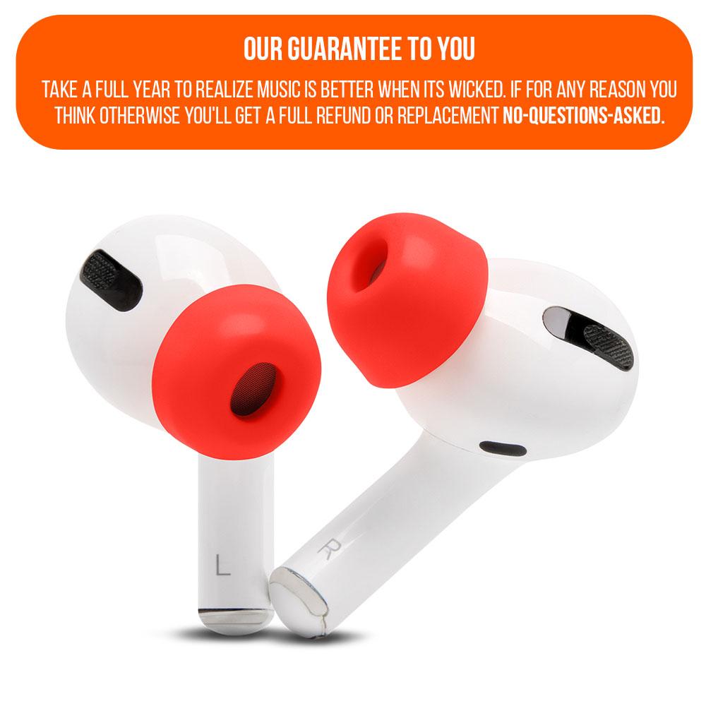 WC TipZ Memory Foam Ear Tips for AirPods Pro (1 & 2)