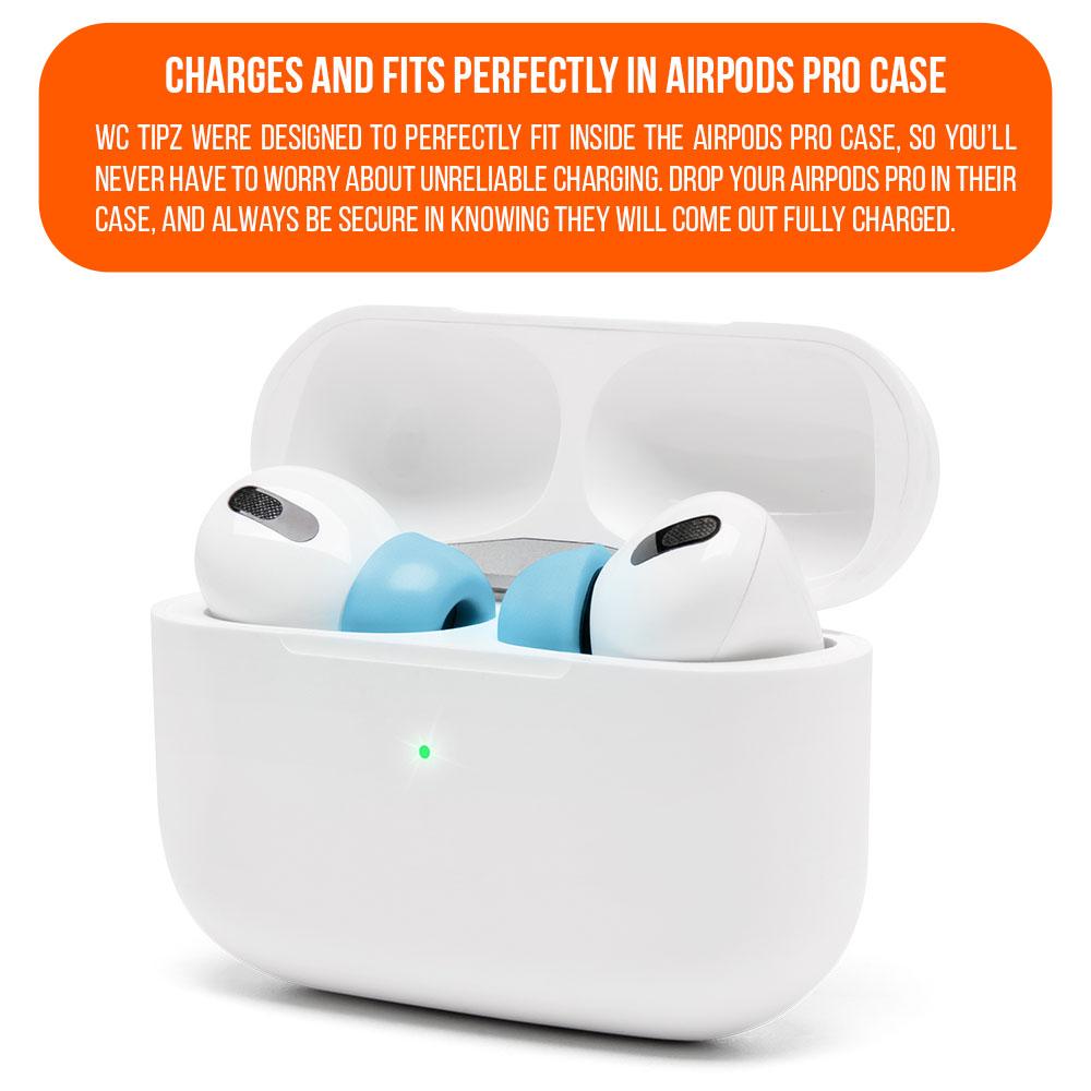 WC TipZ Memory Foam Ear Tips for AirPods Pro (1 & 2)