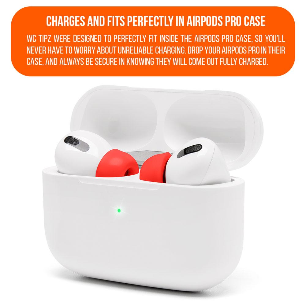 WC TipZ Memory Foam Ear Tips for AirPods Pro (1 & 2)