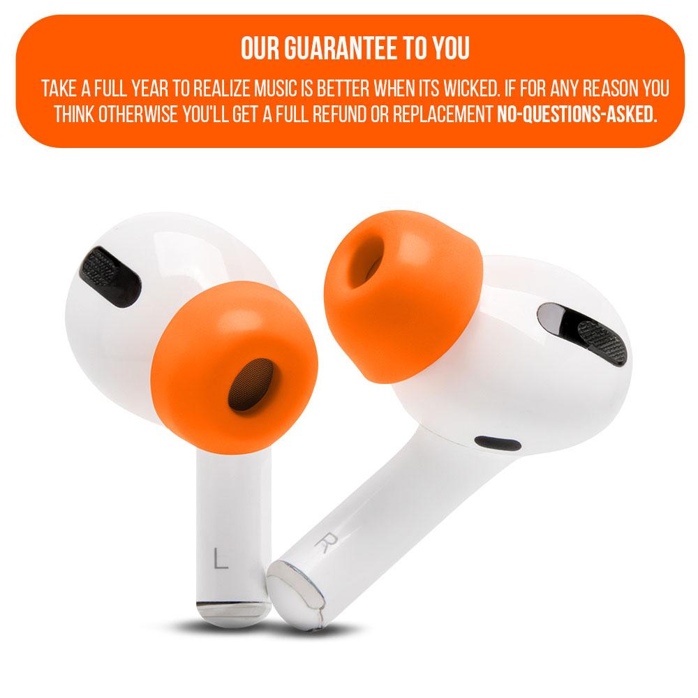 WC TipZ Memory Foam Ear Tips for AirPods Pro (1 & 2)