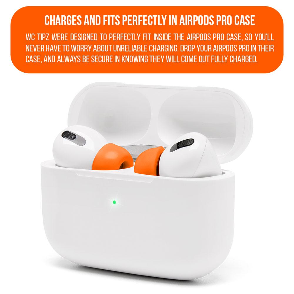 WC TipZ Memory Foam Ear Tips for AirPods Pro (1 & 2)